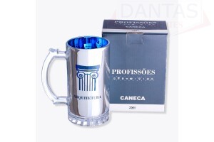 CANECA DE CHOP 450ML ELETROSTATICA PROFISSOES ARQUITETURA