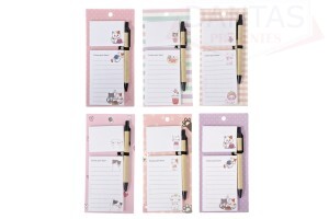 BLOCO DE ANOTACOES  COM 50 PAGINAS SORTIDAS