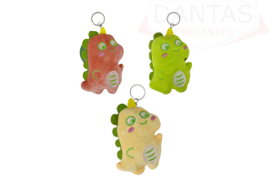 CHAVEIRO DE PELUCIA DiNOSSAURO