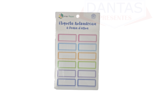 ETIQUETA AUTOADESIVA PARA ANOTACAO COM 3 CARD