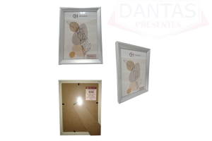 PORTA RETRATO PP BELLA PRATA 13CM X 18CM