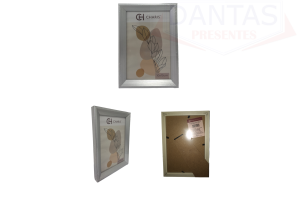 PORTA RETRATO PP BELLA PRATA 10CM X 15CM