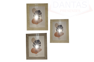 PORTA RETRATO PLASTICO NATUREZA 15CM X 20CM