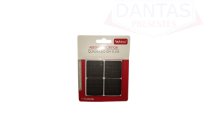 CJ 4 PROTETORES DE PISO EVA QUADRADO