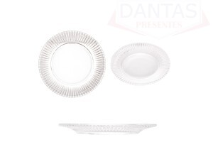 PRATO DE CRISTAL DE CHUMBO RENAISSANCE 19CM