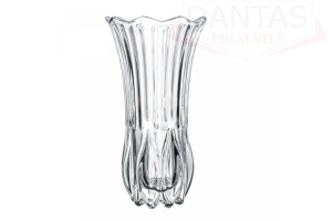 VASO DE VIDRO TULIPA 10CM X 10CM X 19CM