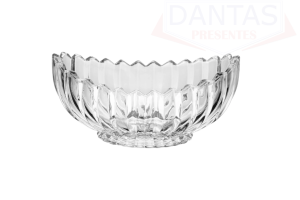 CENTRO DE MESA DE CRISTAL DE CHUMBO GENEVA 28CM X 15CM X 13,5CM