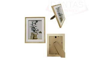 PORTA-RETRATO DE MDF BRANCO 13CM X 18CM