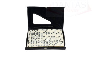 JOGO DE DOMINO COM 28PECAS - 6MM