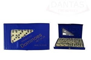 JOGO DE DOMINO COM 28PECAS - 9MM