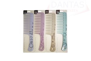 PENTE PARA PENTEAR CABELO COM CABO EM FORMATO FIGURAS