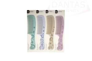 PENTE PARA PENTEAR CABELO COM CABO EM FORMATO FIGURAS