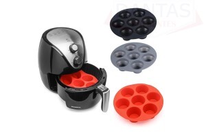FORMA SILICON CUPCAKE AIR FRYER 21X4.2CM