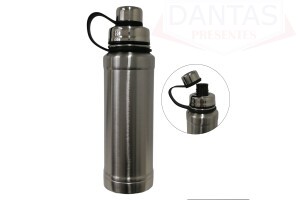 Garrafa Squeeze Inox 800ml
