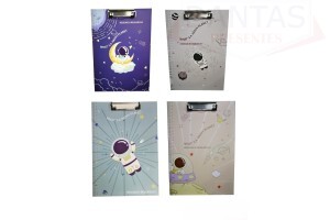 PRANCHETA FORMATO A4 COM PRENDEDOR 62X38X48CM