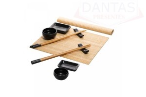 CJ 10 PECAS PARA SUSHI DE BAMBU OKINAWA