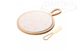 CJ 3 PEÇAS PARA QUEIJO COM BANDEJA