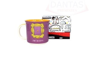 CANECA DE CERÂMICA TOM 350ML FRIENDS HOUSE