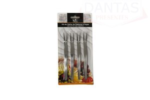 KIT 4 GARFOS PARA PETISCOS