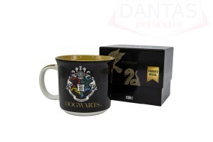 CANECA DE CERÂMICA TOM 350ML HOGWARTS CASAS - HARRY POTTER
