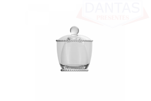 MANTEIGUEIRA FRANCESA DE VIDRO COM TAMPA PEARL