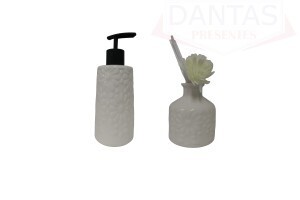 JOGO PARA BANHEIRO DE PORCELANA