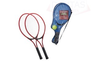 KIT TENIS 2 RAQUETE+ BOLA