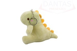 CHAVEIRO COM DINOSSAURO DE PELÚCIA