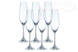  CONJUNTO 6 TAÇAS CRISTAL ECOLPÓGICO
