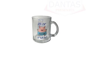 CANECA FOCA EM SER FELIZ