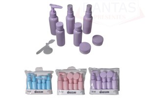 KIT FRASCOS PARA VIAGEM