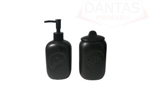 CJ 2 PEÇAS PARA BANHEIRO DE CERÂMICA