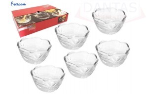 JOGO DE BOWL EM VIDRO C/6PCS 130MLS 130CM