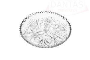 PETISQUEIRA C/3 DIVISORIAS DE CRISTAL DE CHUMBO ALBERTA 22X3,5CM