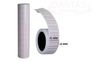 ETIQUETAS DE PREÇO 21X5,2CM