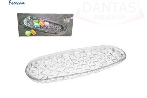 PRATO EM VIDRO 700ML 33X13CM