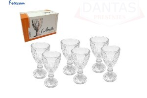 JOGO DE MINI TACA 50 ML C 6PC SH2004GCL