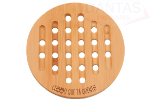 DESCANSO DE PANELA DE BAMBU 