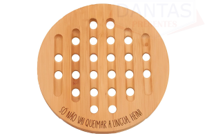 DESCANSO DE PANELA DE BAMBU 