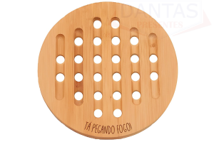 DESCANSO DE PANELA DE BAMBU 