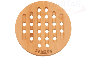 DESCANSO DE PANELA DE BAMBU 