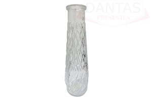 VASO EM VIDRO 25 CM- Sem embalagem