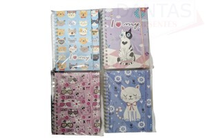 CADERNETA PAUTADO 50 FOLHAS