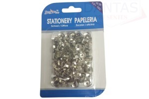 TACHAS EM METAL COM 100 PEÇAS