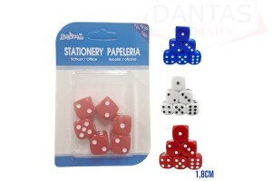 Conjunto Dados 6 Peças
