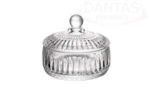 POTICHE DE VIDRO RENAISSANCE 15CM X 15CM X 13CM - UNICA