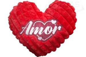 ALMOFADA CORAÇÃO  32CM