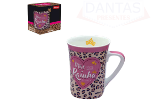 CANECA CERAM MUDDY 320ML MAE ONCINHA