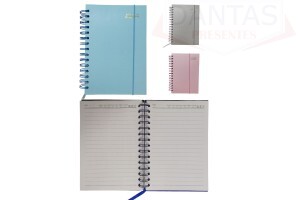 AGENDA PERMANENTE 160 PAGINAS, 21*14.5CM