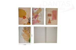 BLOCO DE ANOTAÇÕES A FORMATO A5, CONTENDO 58 PAG 14,5x21CM 